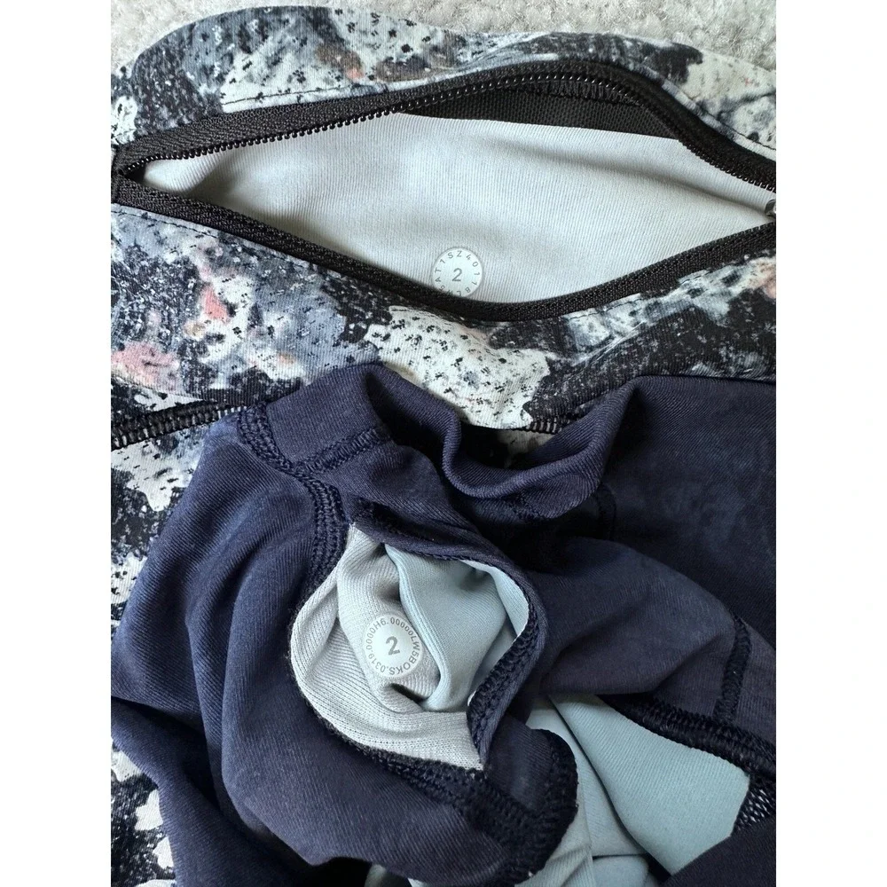 Lululemon Leggings - Wunder Under High Rise Tight HR Sz 2 Lot Of 2